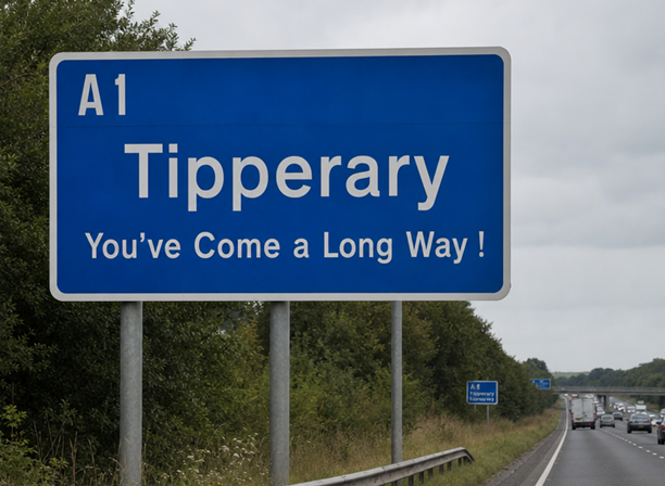 Tipperary to Lincolnshire