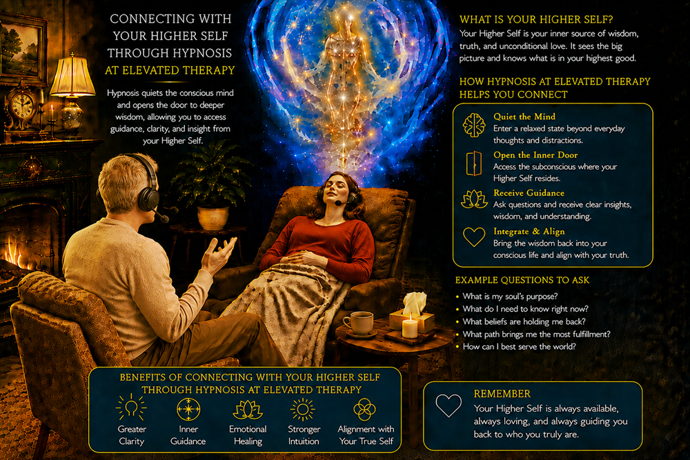 Channeling Your Higher Self with Hypnosis Nottingham, Lincoln, Leicester, Grantham, Newark